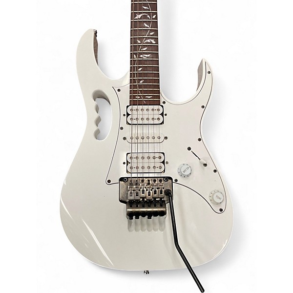 Used Ibanez JEM JR Snow White Solid Body Electric Guitar