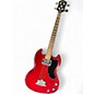 Used Epiphone SG Bass Cherry Electric Bass Guitar thumbnail