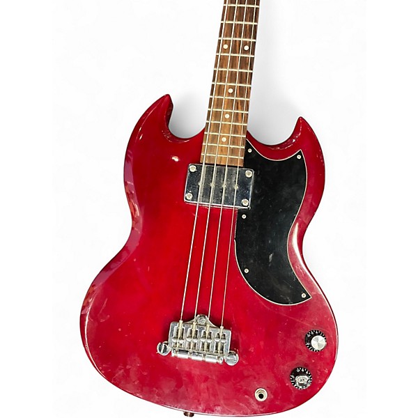 Used Epiphone SG Bass Cherry Electric Bass Guitar