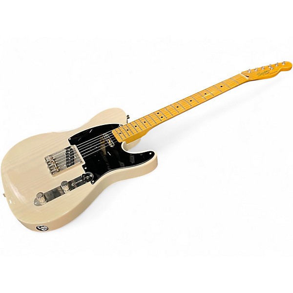 Used 2018 Squier Classic Vibe 1950S Telecaster Vintage White Solid Body Electric Guitar