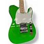 Used Squier Limited Edition Sonic Esquire H Green Solid Body Electric Guitar