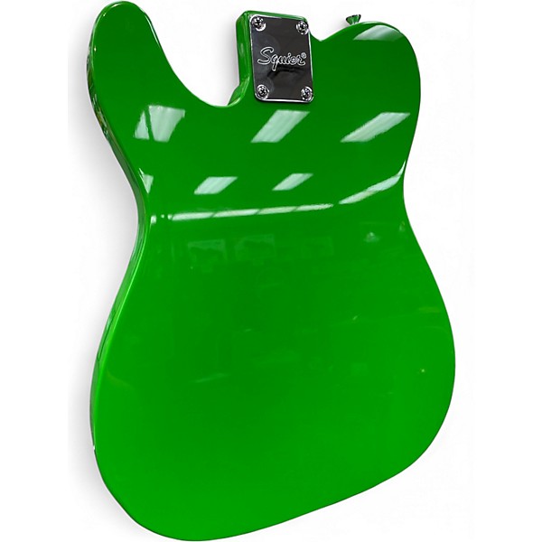 Used Squier Limited Edition Sonic Esquire H Green Solid Body Electric Guitar