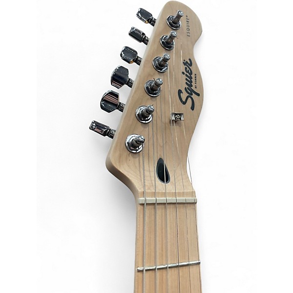 Used Squier Limited Edition Sonic Esquire H Green Solid Body Electric Guitar