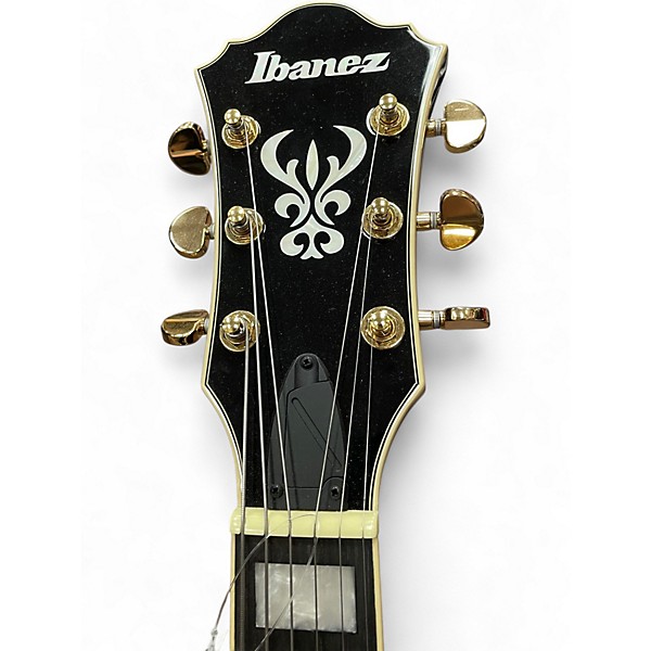 Used Ibanez AS93 Artcore Black Hollow Body Electric Guitar