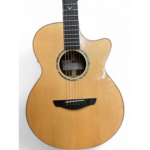 Used Faith fvhg-hex venus cutaway Natural Acoustic Electric Guitar