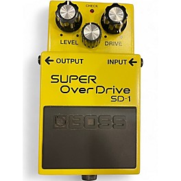 Used BOSS SD1 Super Overdrive Effect Pedal