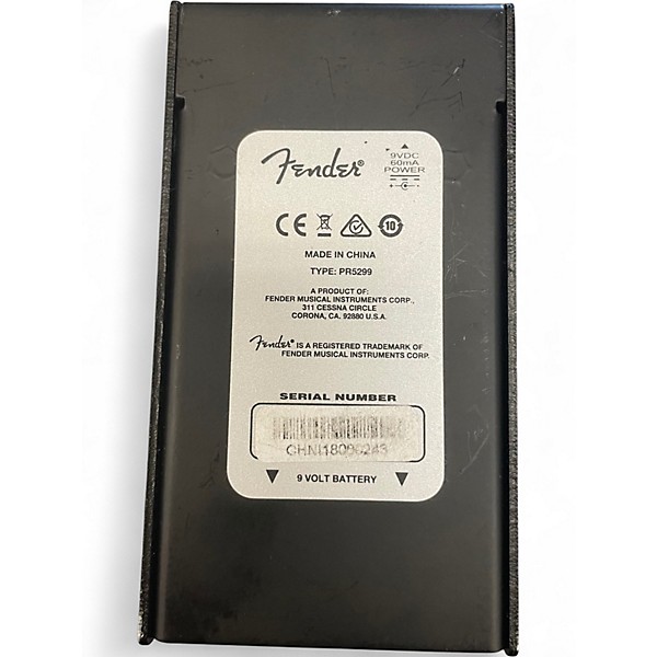 Used Fender THE BENDS Effect Pedal