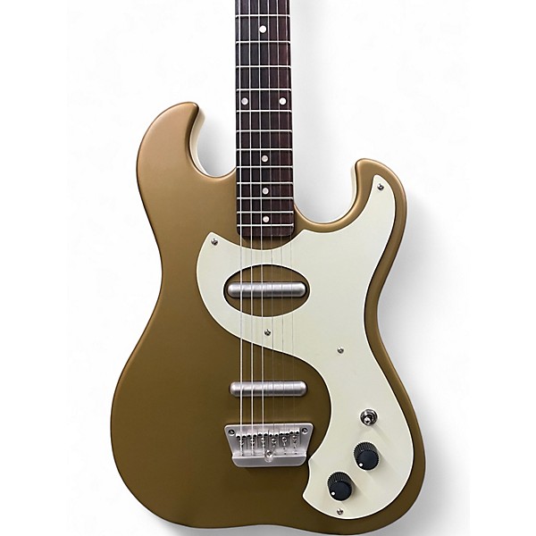 Used Danelectro 63 Dano Reissue Gold Solid Body Electric Guitar