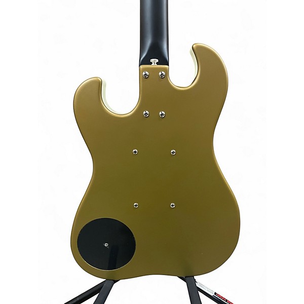 Used Danelectro 63 Dano Reissue Gold Solid Body Electric Guitar