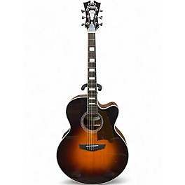 Used D'Angelico DAPJ600VSBCPS 3 Tone Sunburst Acoustic Guitar