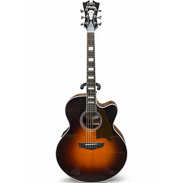 Used D'Angelico DAPJ600VSBCPS 3 Tone Sunburst Acoustic Guitar