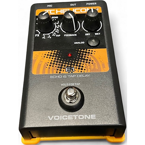 Used TC Helicon VoiceTone E1 Vocal Processor