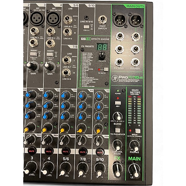 Used Mackie PROFX10v3 Unpowered Mixer