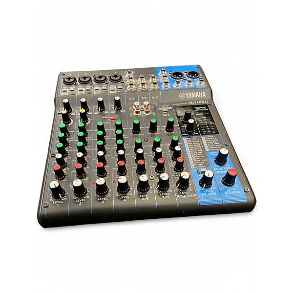 Used Yamaha MG10XU 10 Channel Mixer with Effects Unpowered Mixer