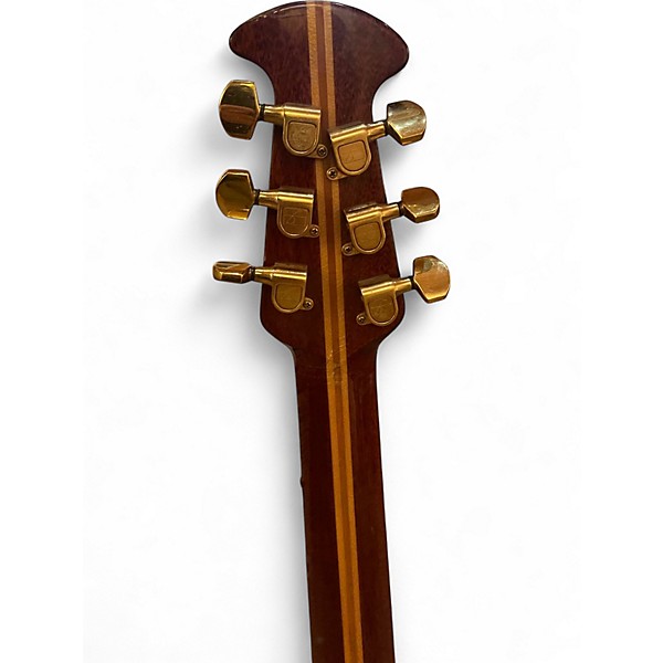 Used Ovation 1617 Natural Acoustic Electric Guitar