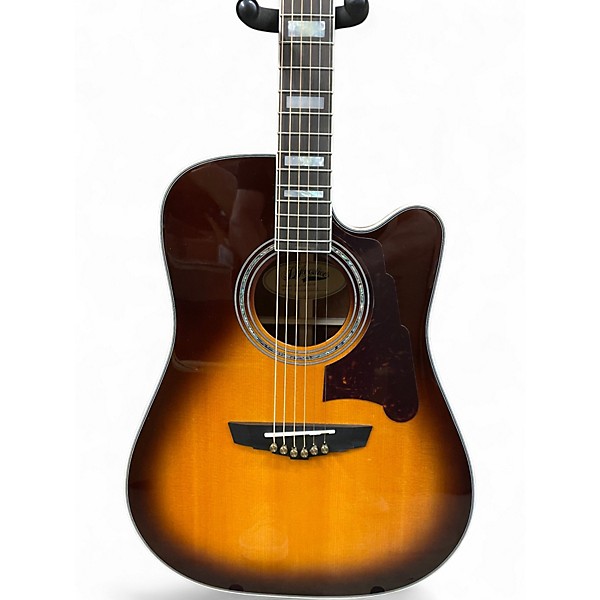 Used D'Angelico DAASD400VSB 2 Tone Sunburst Acoustic Electric Guitar