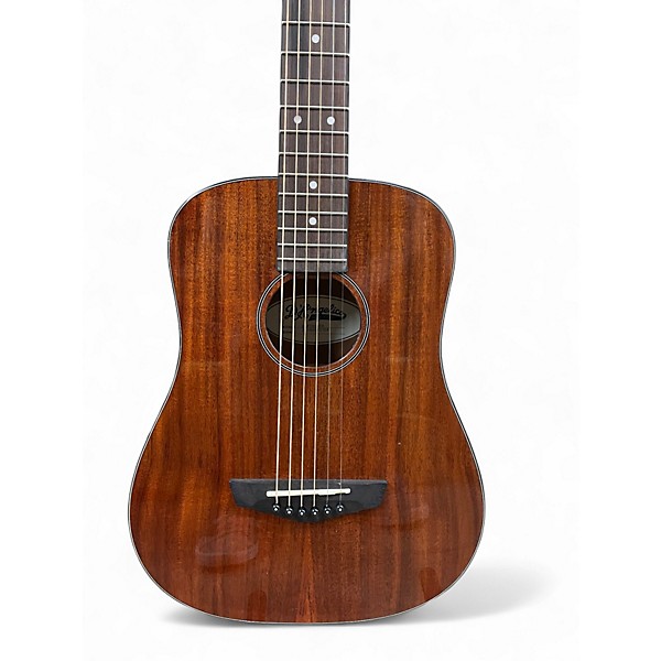 Used D'Angelico DAPTRVKOA Brown Acoustic Guitar