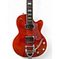 Used DeArmond M77 Orange Solid Body Electric Guitar