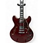 Used D'Angelico 12 String DAPDCTWNCSCB12 Trans Red Hollow Body Electric Guitar