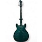 Used Hagstrom Viking Trans Green Electric Bass Guitar