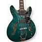Used Hagstrom Viking Trans Green Electric Bass Guitar