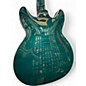 Used Hagstrom Viking Trans Green Electric Bass Guitar