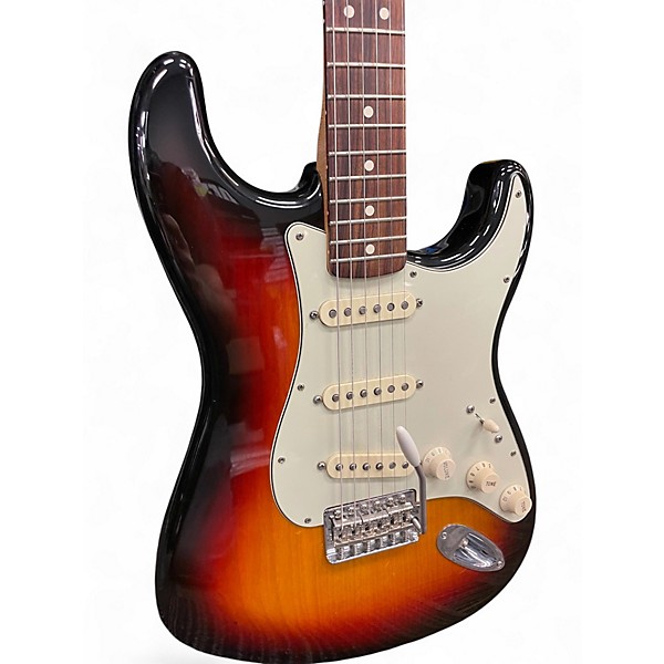 Used Fender FSR Standard Stratocaster Vintage Sunburst Solid Body Electric Guitar