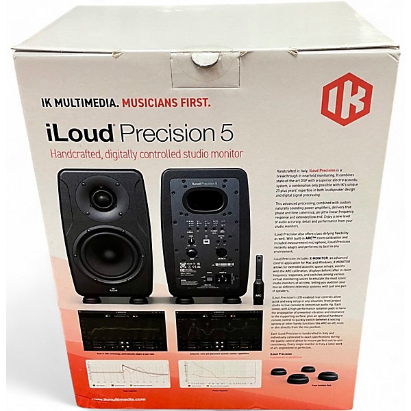 Used IK Multimedia ILOUD PRECISION 5 Powered Monitor