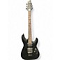 Used Schecter Guitar Research Damien 6 Black Solid Body Electric Guitar thumbnail