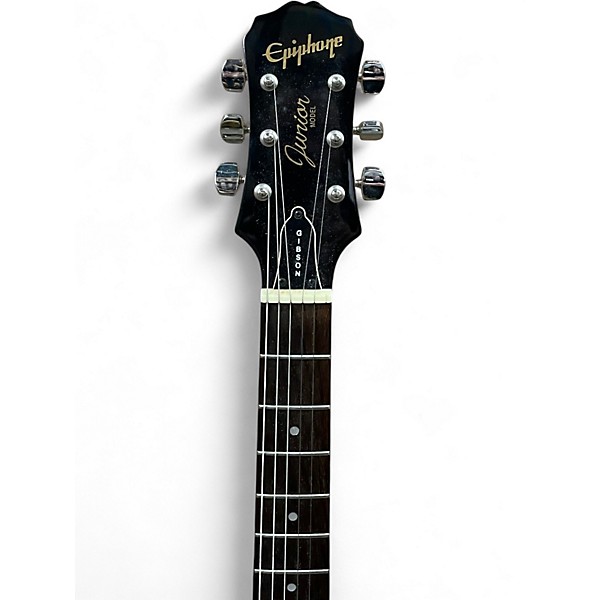 Used Epiphone LP Junior SC/TV Yellow TV Yellow Solid Body Electric Guitar