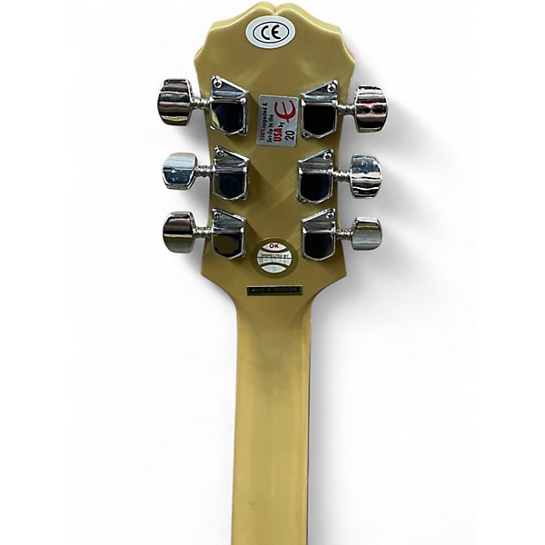 Used Epiphone LP Junior SC/TV Yellow TV Yellow Solid Body Electric Guitar