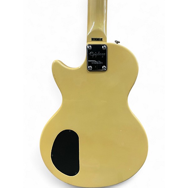 Used Epiphone LP Junior SC/TV Yellow TV Yellow Solid Body Electric Guitar