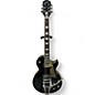Used Epiphone Les Paul w/Bigsby Black Solid Body Electric Guitar thumbnail
