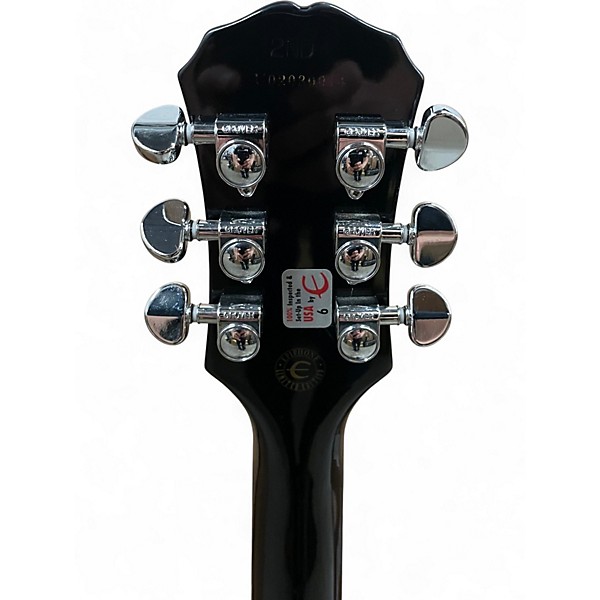 Used Epiphone Les Paul w/Bigsby Black Solid Body Electric Guitar