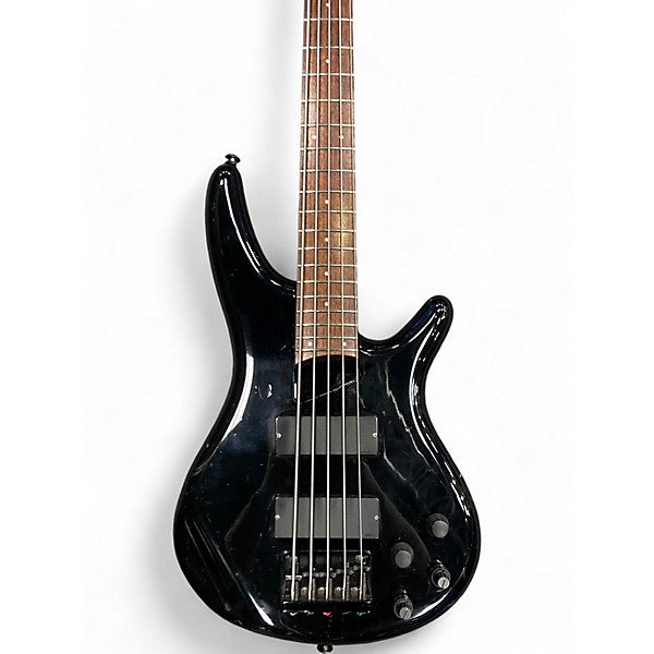 Vintage 1996 Ibanez SR 5 Black Electric Bass Guitar