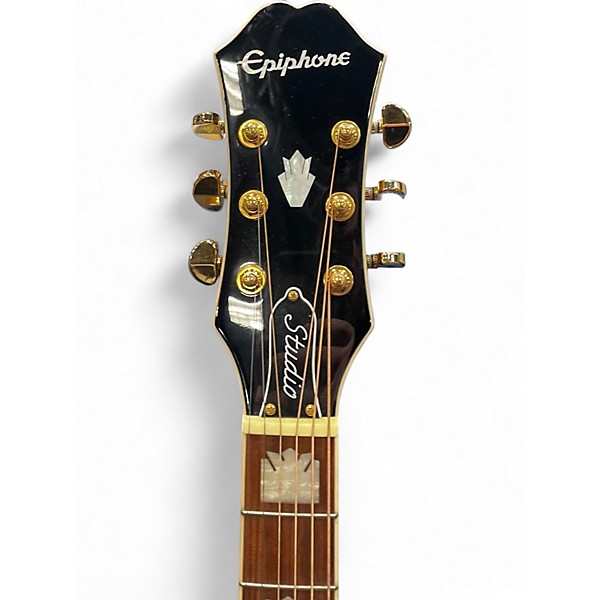 Used Epiphone J200 EC 2 Color Sunburst Acoustic Guitar