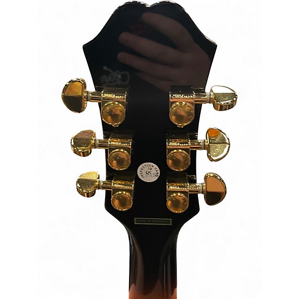 Used Epiphone J200 EC 2 Color Sunburst Acoustic Guitar