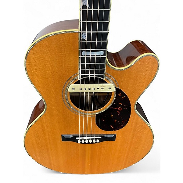 Used Santa Cruz f 2 Tone Sunburst Acoustic Electric Guitar