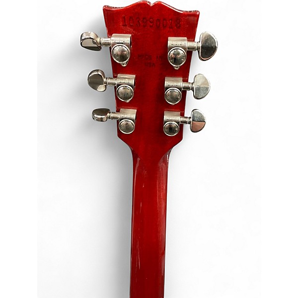 Used 2019 Gibson Les Paul Classic 60s Neck Trans Red Solid Body Electric Guitar