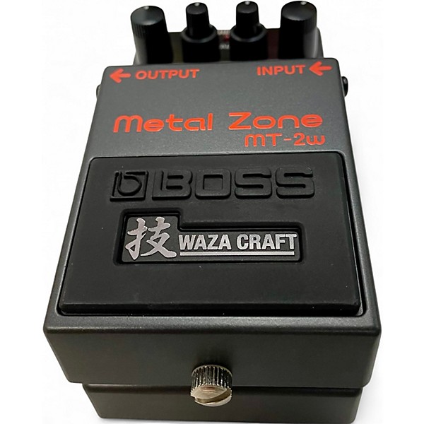 Used BOSS MT2W Metal Zone Waza Craft Effect Pedal