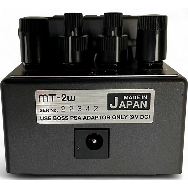 Used BOSS MT2W Metal Zone Waza Craft Effect Pedal