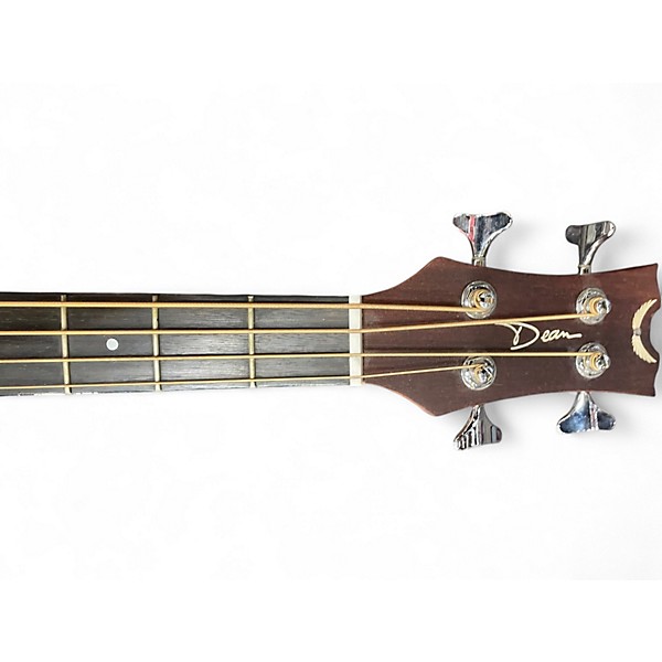 Used Dean PB-CE Natural Acoustic Bass Guitar