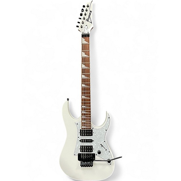 Used Ibanez RG450DXB White Solid Body Electric Guitar