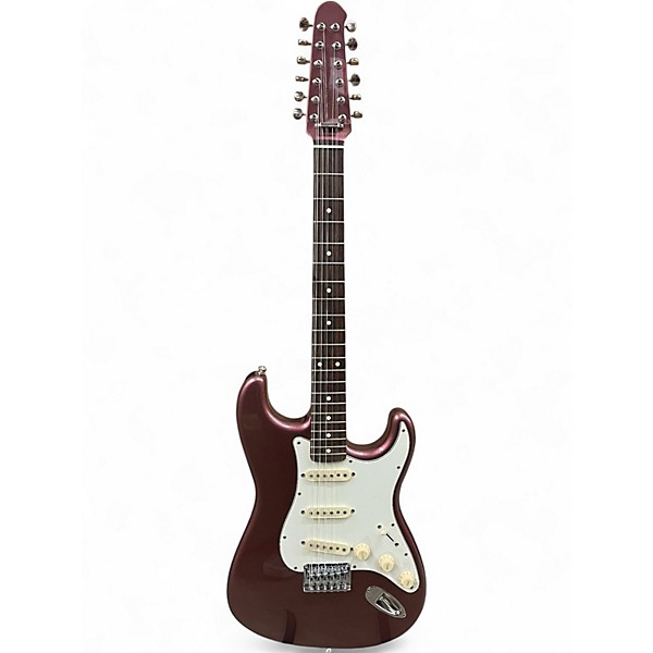 Used Fender Strat XII CIJ Purple Solid Body Electric Guitar
