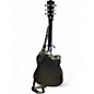 Used Vangoa VGE1 Black Acoustic Electric Guitar