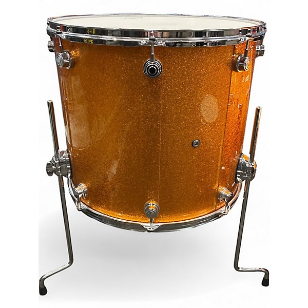 Used DW 3 Piece Performance Gold Drum Kit