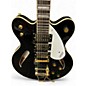Used Gretsch Guitars Streamlined Cat-Eye Black Hollow Body Electric Guitar