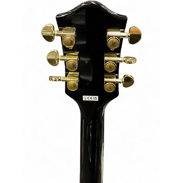 Used Gretsch Guitars Streamlined Cat-Eye Black Hollow Body Electric Guitar