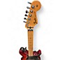Used Fender MIM Crimson Red Burst Solid Body Electric Guitar