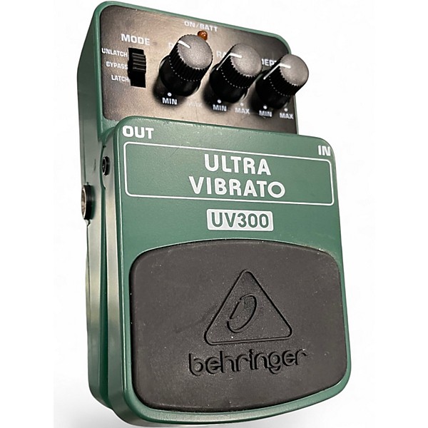 Used Behringer UV300 Ultra Vibrato Effect Pedal